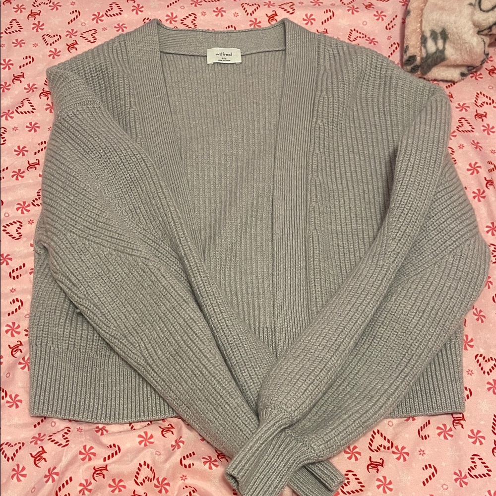 Aritzia Heather Gray Women's Cardigan